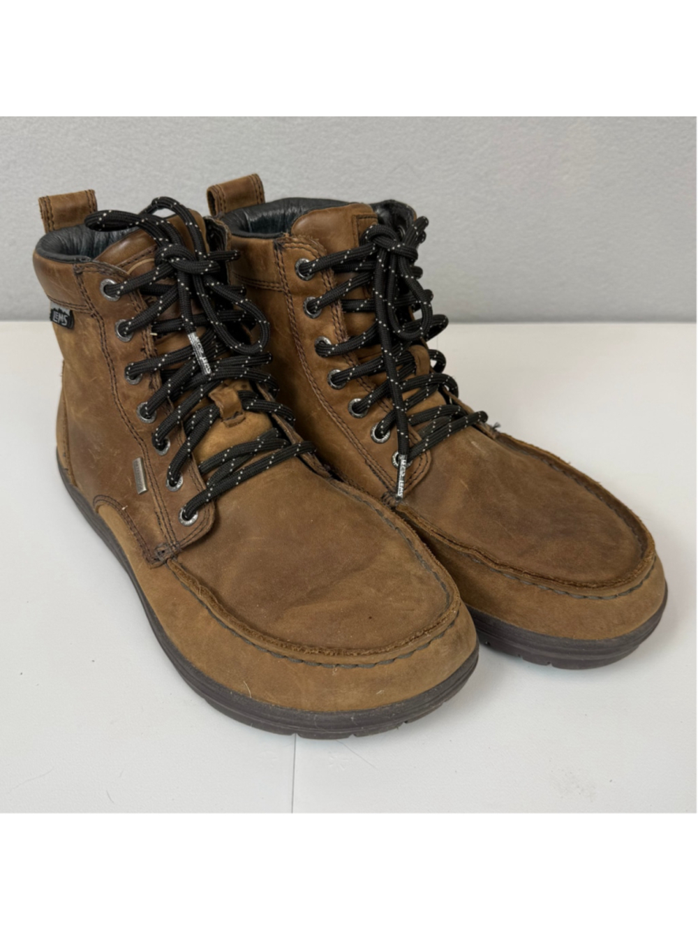 Lems Boulder Grip brown boots-9.5